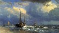Dutch Coast scenery Luminism William Stanley Haseltine